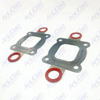2Pcs Exhaust Manifold Elbow Gasket for MerCruiser V6 V8 (27-864547A02)