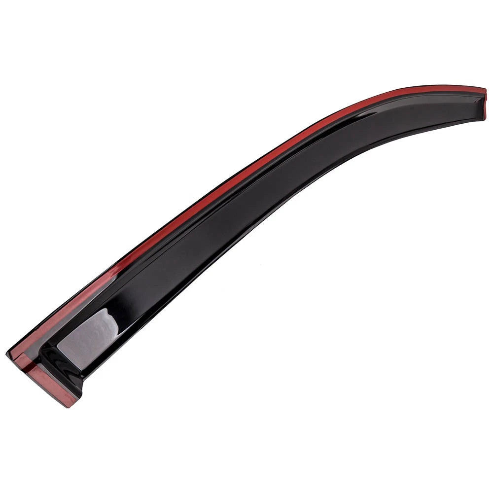 4X Smoke Acrylic Window Visor Rain Guard for Honda CR-V (2007–2011)