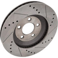 Front Brake Disc Rotors and Pads Kit for Ford Mustang (2011–2014)