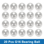 20 Pcs 11.1mm Precision Ball Bearings for G16