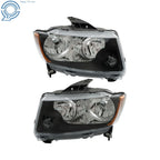 Headlight Assembly Set for Jeep Grand Cherokee (2011-2013) Halogen