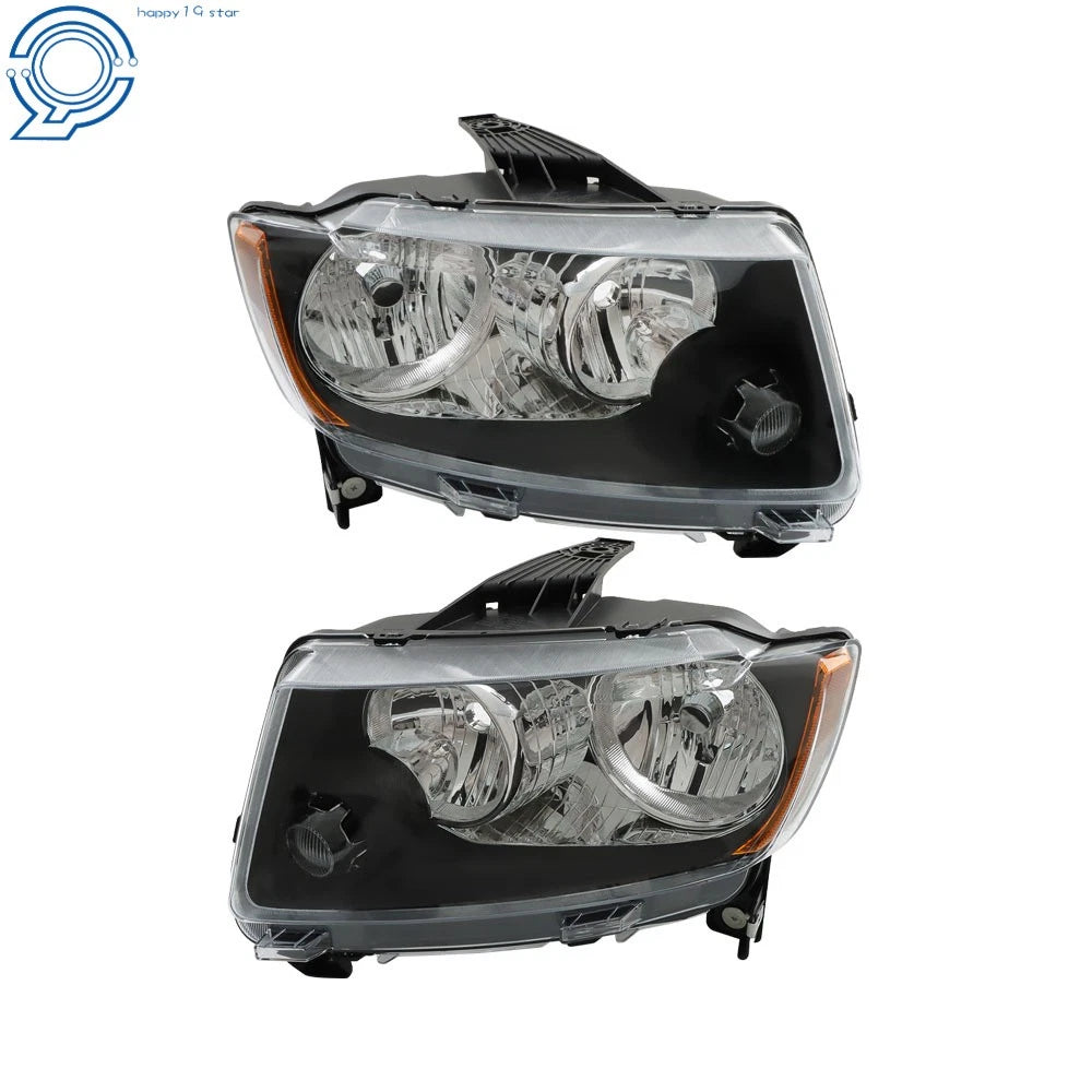 Headlight Assembly Set for Jeep Grand Cherokee (2011-2013) Halogen