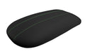 Leather Console Lid Armrest Cover for Ford Expedition (1997–2002) Green Stitch
