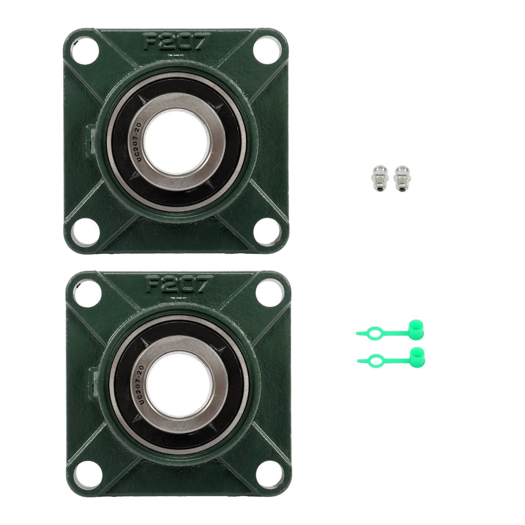 2 Pack Flange Pillow Block Bearing for Make Model