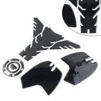 3D Carbon Fiber Tank Pad Decal for Yamaha MT-09 (2014-2023)