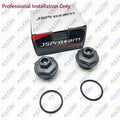 2Pcs Thermostat Cover for Johnson Evinrude OMC Outboard (338632, 0338632, 765636)
