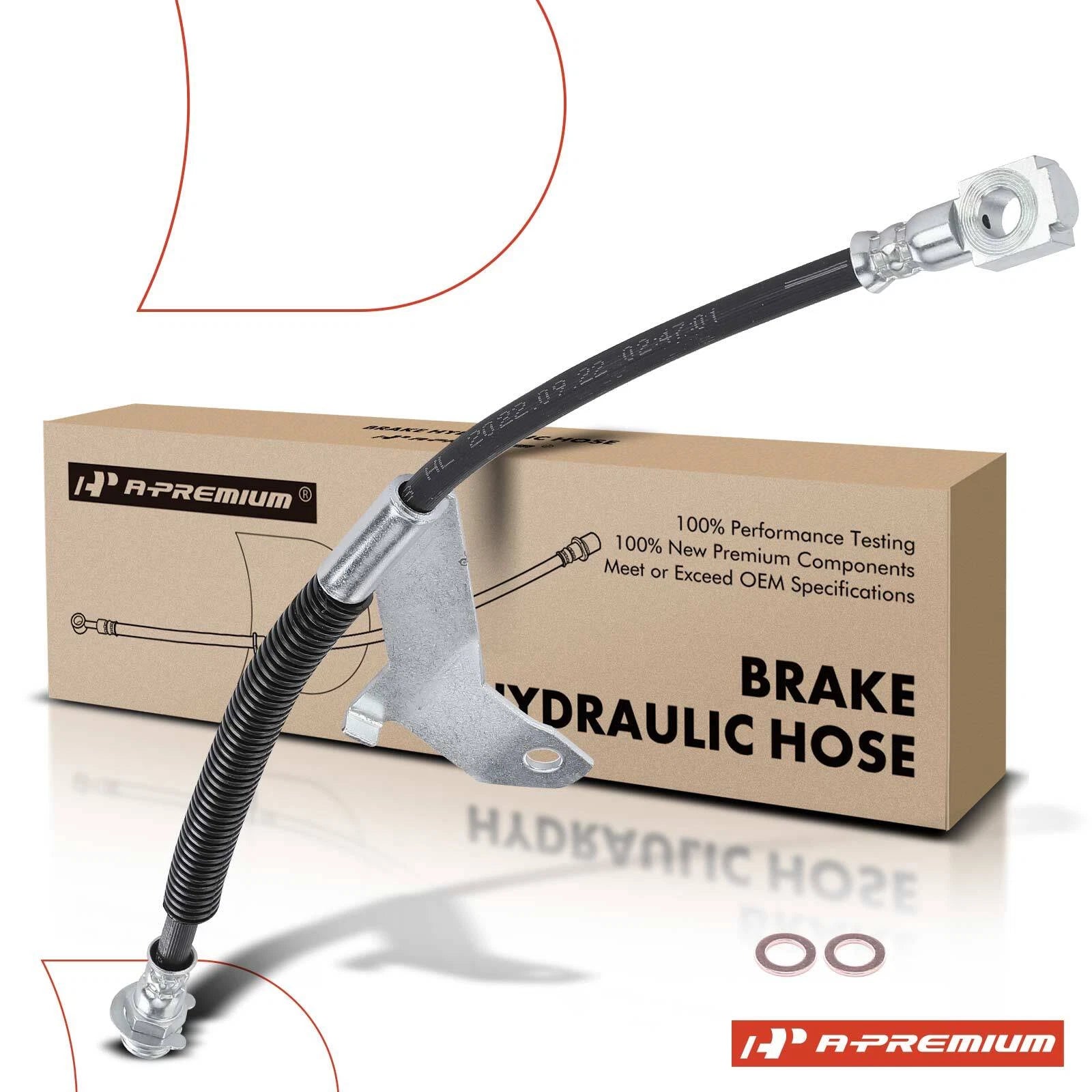 Front Right Brake Hydraulic Hose for Buick Skylark (1990–1998)