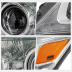 Left Side HID Projector Headlight Chrome for Lexus LX570 (2013–2015)