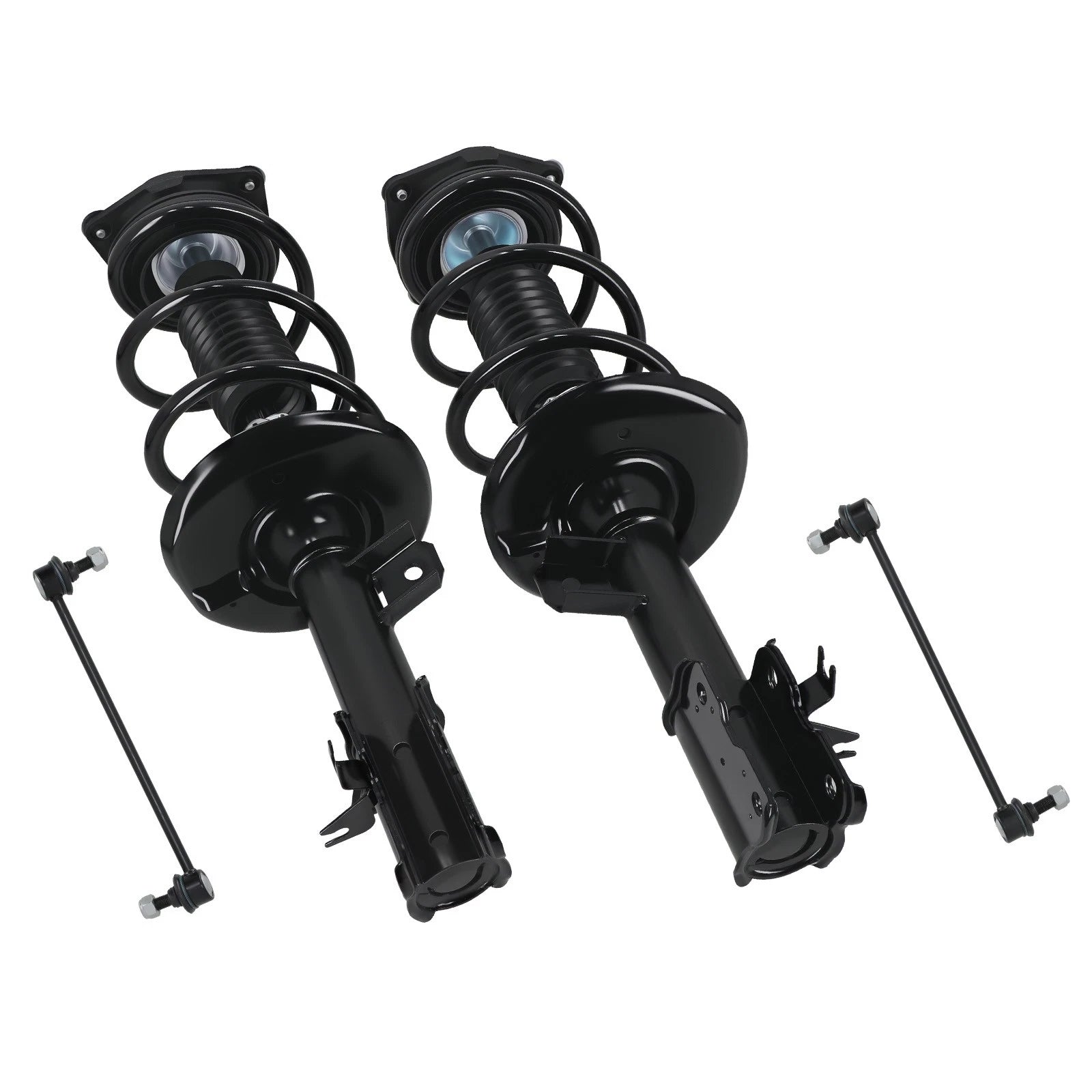 Front Complete Struts & Sway Bar End Links Kit for Nissan Rogue AWD (2008–2012)