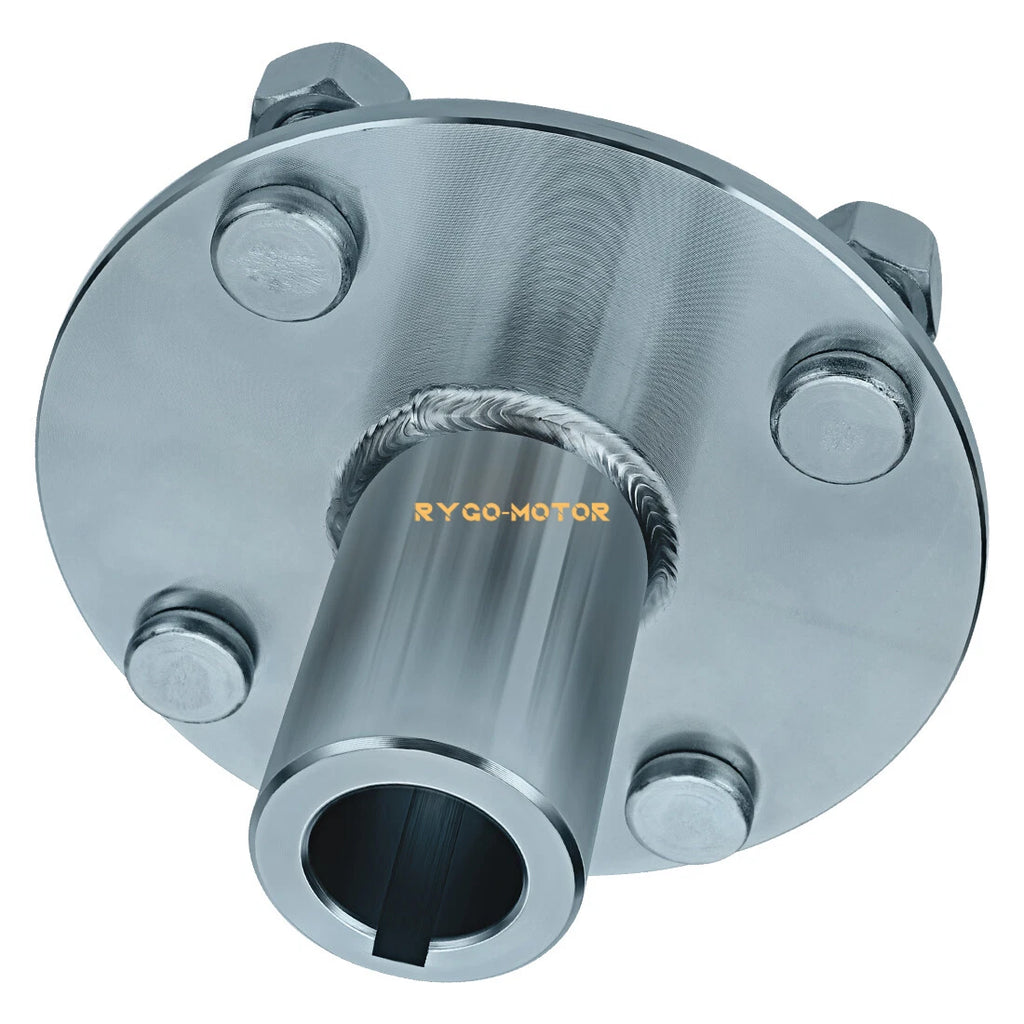 4" Go-Kart Live Axle Hub with 1" to 3/4" Step-Down for Go-Kart, ATV
