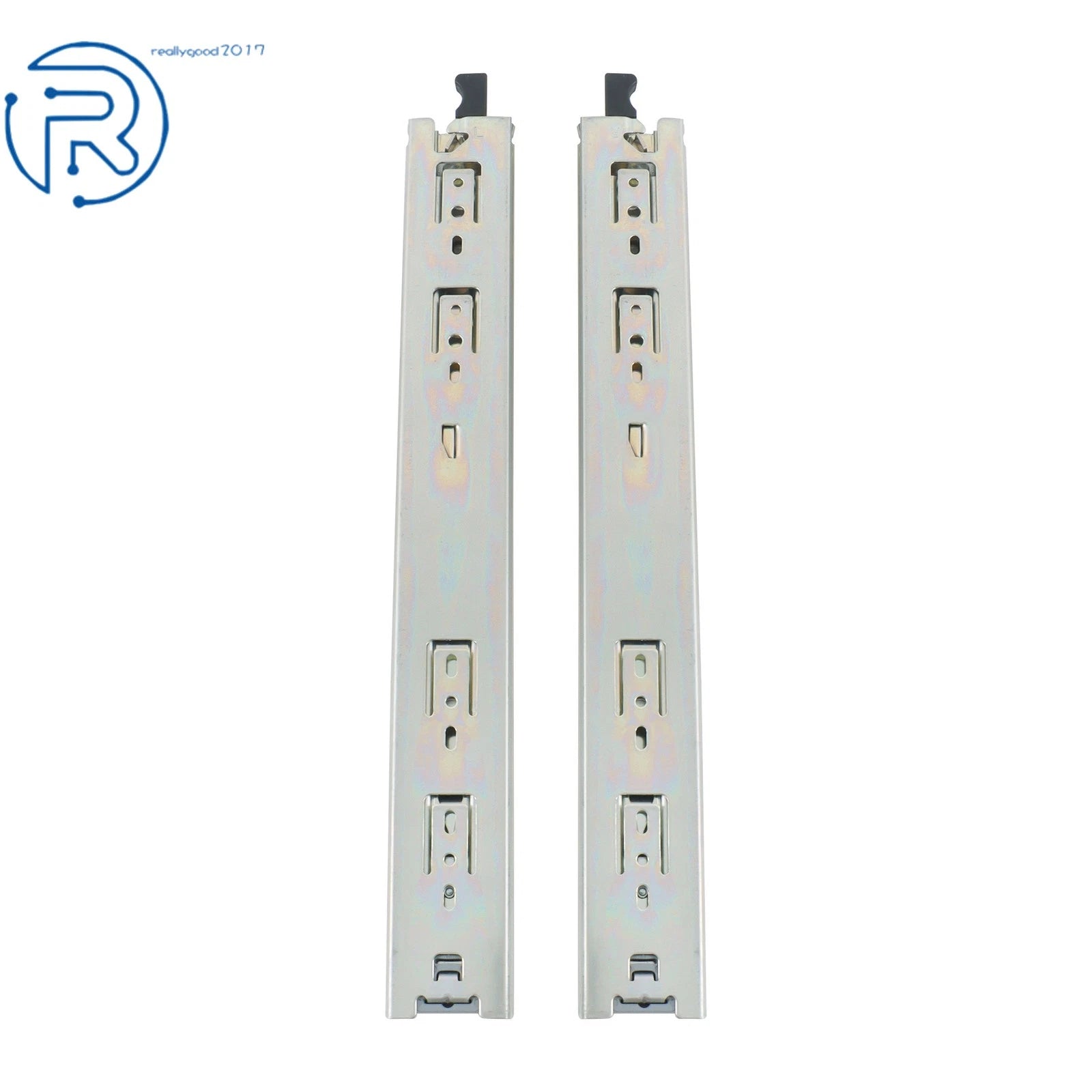 1 Pair Heavy Duty Drawer Slides for Universal Use (16 Inch)