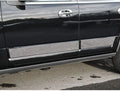 4pc Luxury FX Stainless Upper Rocker Panels for 2015-2017 Ford Expedition 4dr