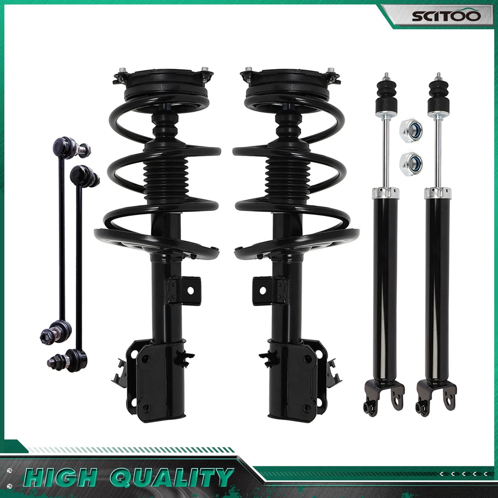 Front Struts, Rear Shocks, Sway Bars & Coil Spring for Nissan Altima (2013–2018)