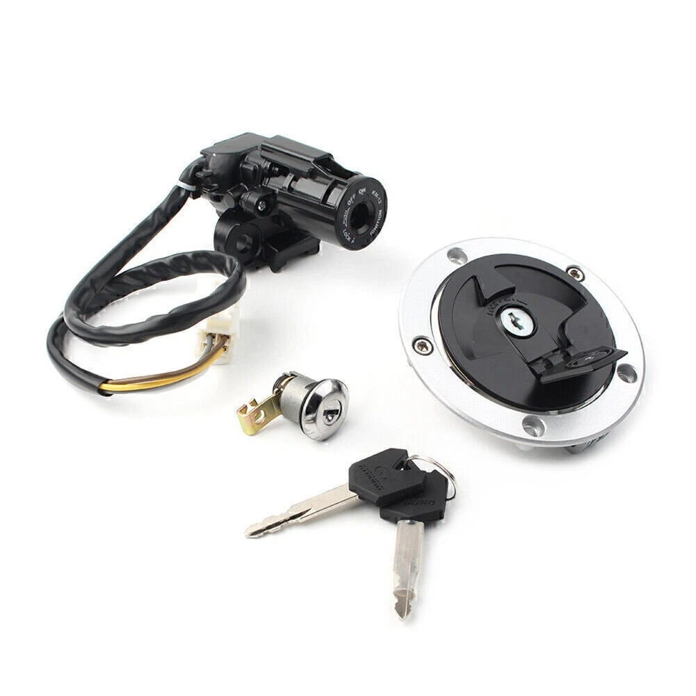 Ignition Switch & Fuel Gas Cap Key Set for Kawasaki Z1000 (2010–2016)