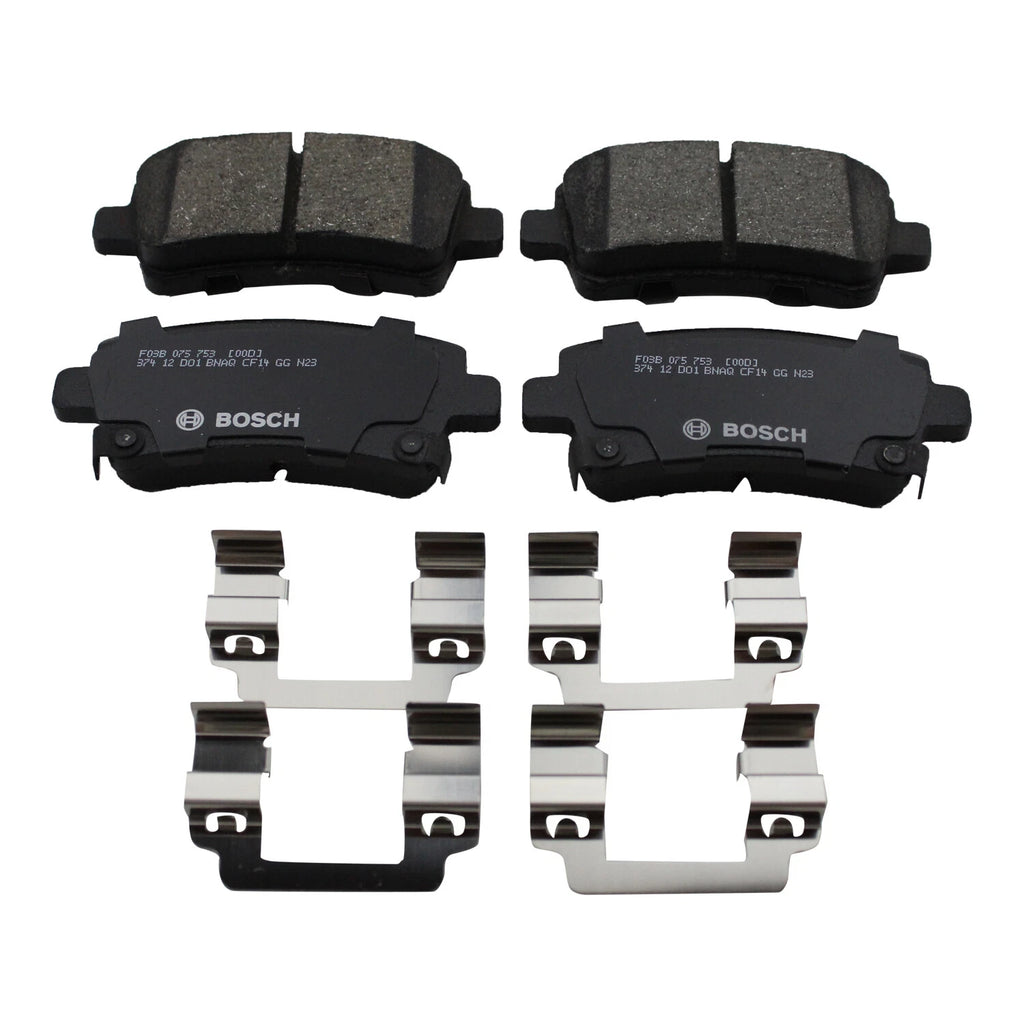 Set of 4 Bosch QuietCast Ceramic Brake Pads for LaCrosse Regal XTS Impala Malibu (2010–2019)