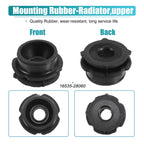 2X Lower Radiator Mount Insulator No. 16535-28060 for Toyota Avalon (2013–2018)