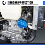 Oversized Power Valve Cover for Husqvarna 250 300 TC/TX (2023–2025)