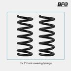 3" Front Drop Coil Springs Lowering Kit for Chevy GMC C1500 2WD (1988–1998)