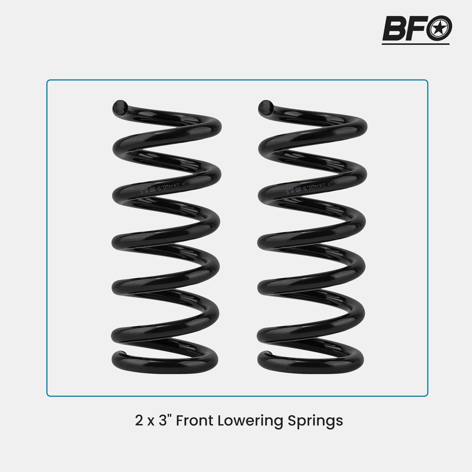 3" Front Drop Coil Springs Lowering Kit for Chevy GMC C1500 2WD (1988–1998)
