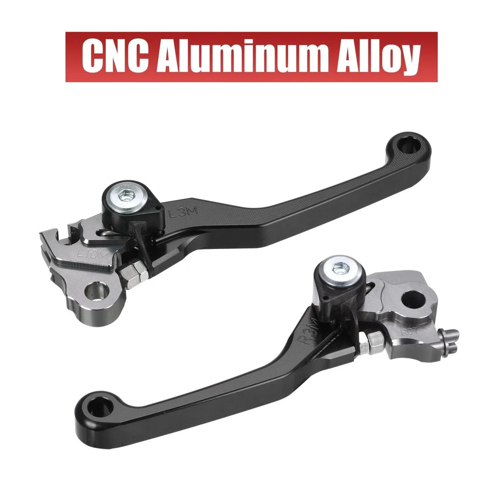 Motorcycle Brake Clutch Levers 2 x for Honda CRF250R CRF450R (2007-2020) Black