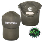 Cummins Olive Embroidered Baseball Hat for 4X4 Diesel Trucks