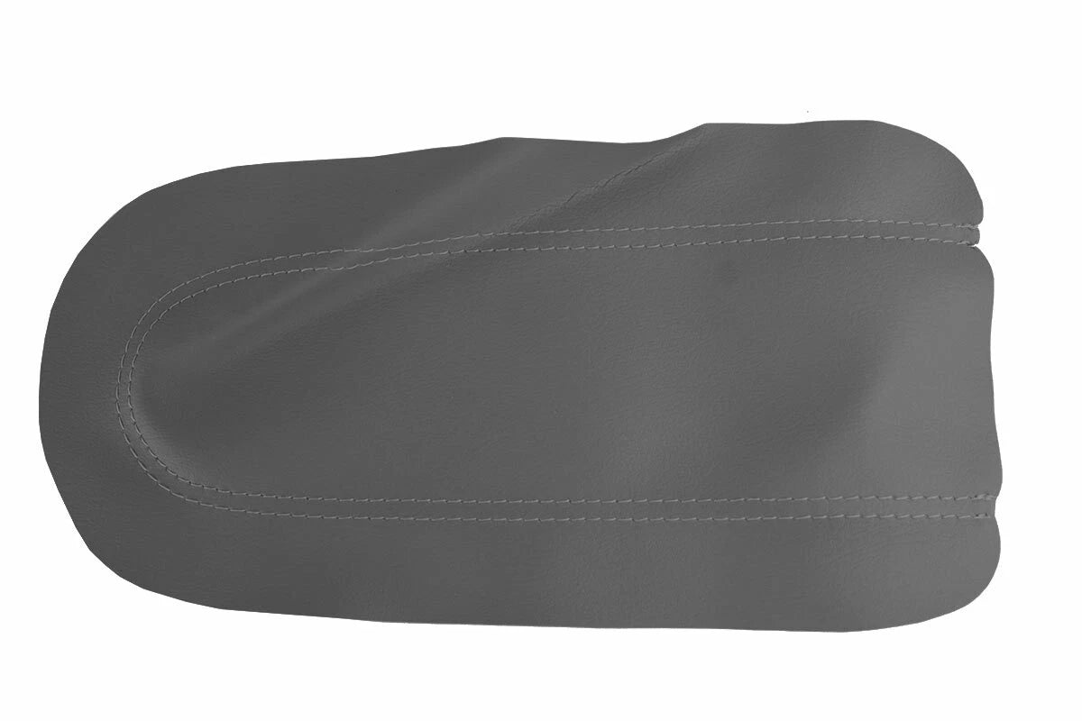 Leather Console Lid Cover for VW Jetta Golf MK4 (1999–2004) Dark Gray