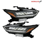 Set of 2 LED Headlight Assemblies for Nissan Maxima (2022–2023)