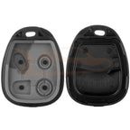 2X Keyless Key Fob Remote Case Shell for Chevrolet Blazer Corvette (2002-2005)