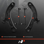Set of 4 Front Lower Control Arms for Nissan Versa (2007-2012)