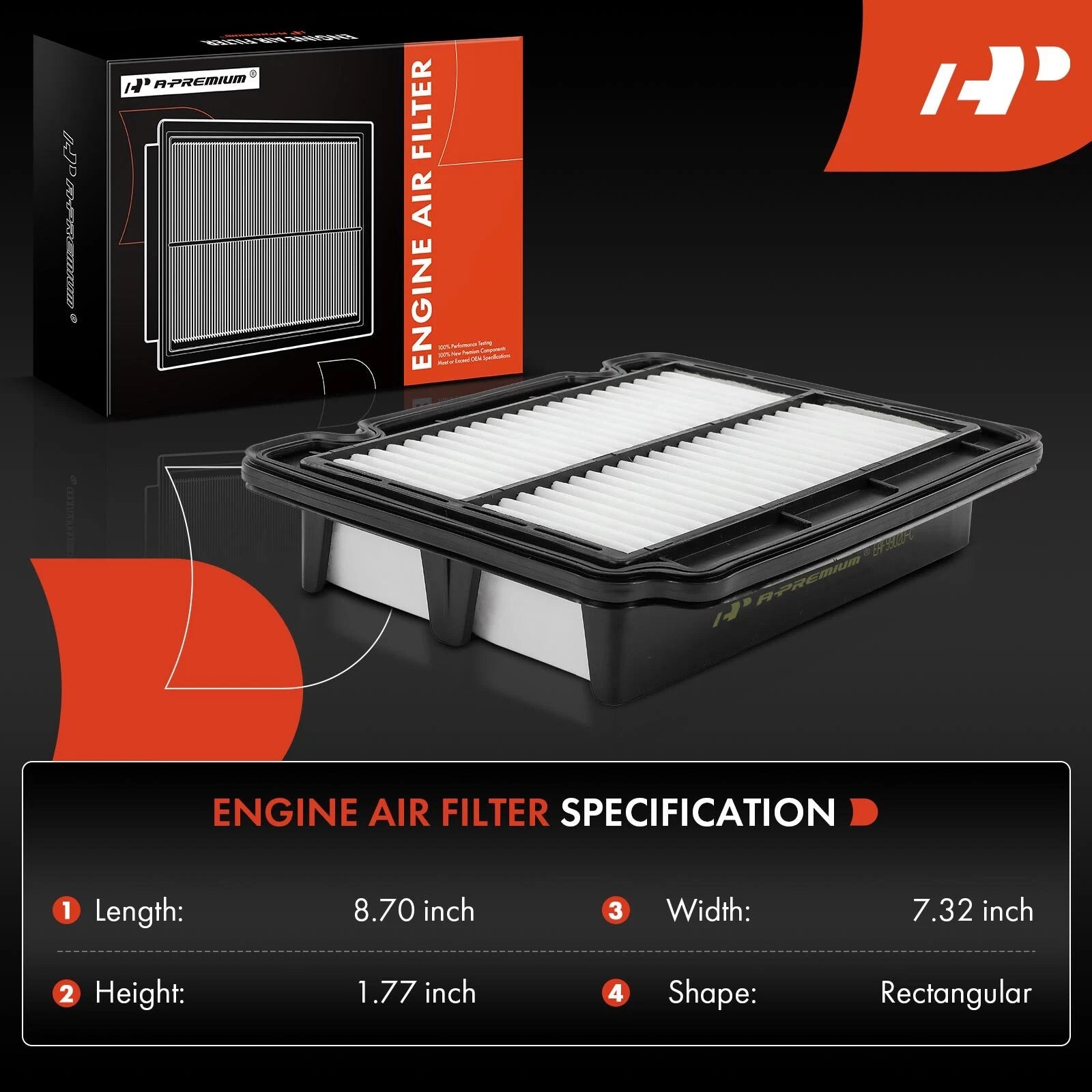 Engine & Activated Carbon Cabin Air Filter for Pontiac G3 Wave Chevy (2006-2011)