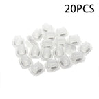 20x White Moulding Clips Door Trim Retainer for BMW E46/E90/E91 (1998–2013)