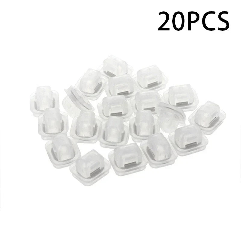 20x White Moulding Clips Door Trim Retainer for BMW E46/E90/E91 (1998–2013)