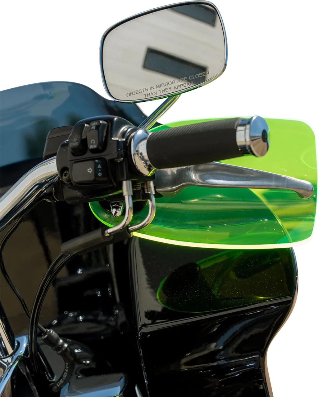 Klock Werks Flare Handguards for Harley-Davidson Hydraulic Clutch