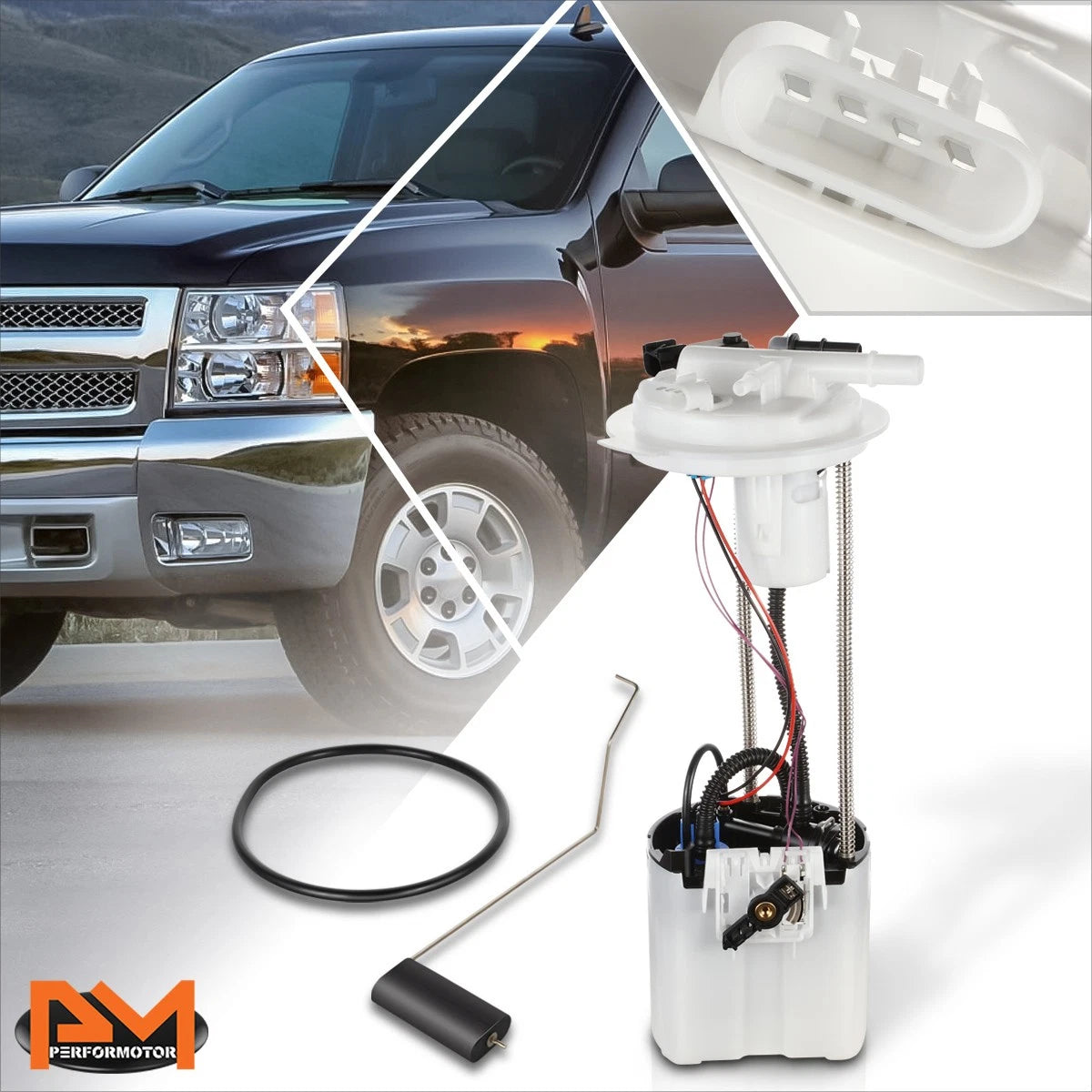 Electrical Fuel Pump Module for Silverado/Sierra 1500 2500 3500 (2009–2013)