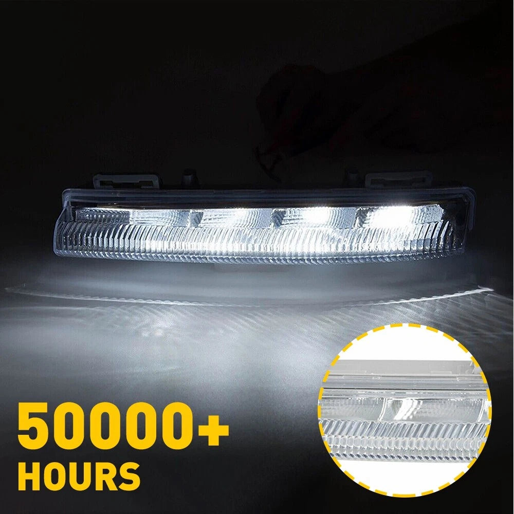 Left Daytime Running Lamp Fog Light for Mercedes Benz W204 W212 (2007–2016)