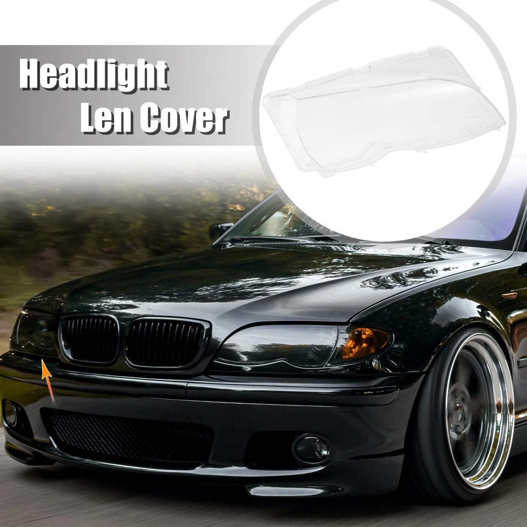 Right Headlight Lens Cover for BMW E46 (2002–2005) 63126924046
