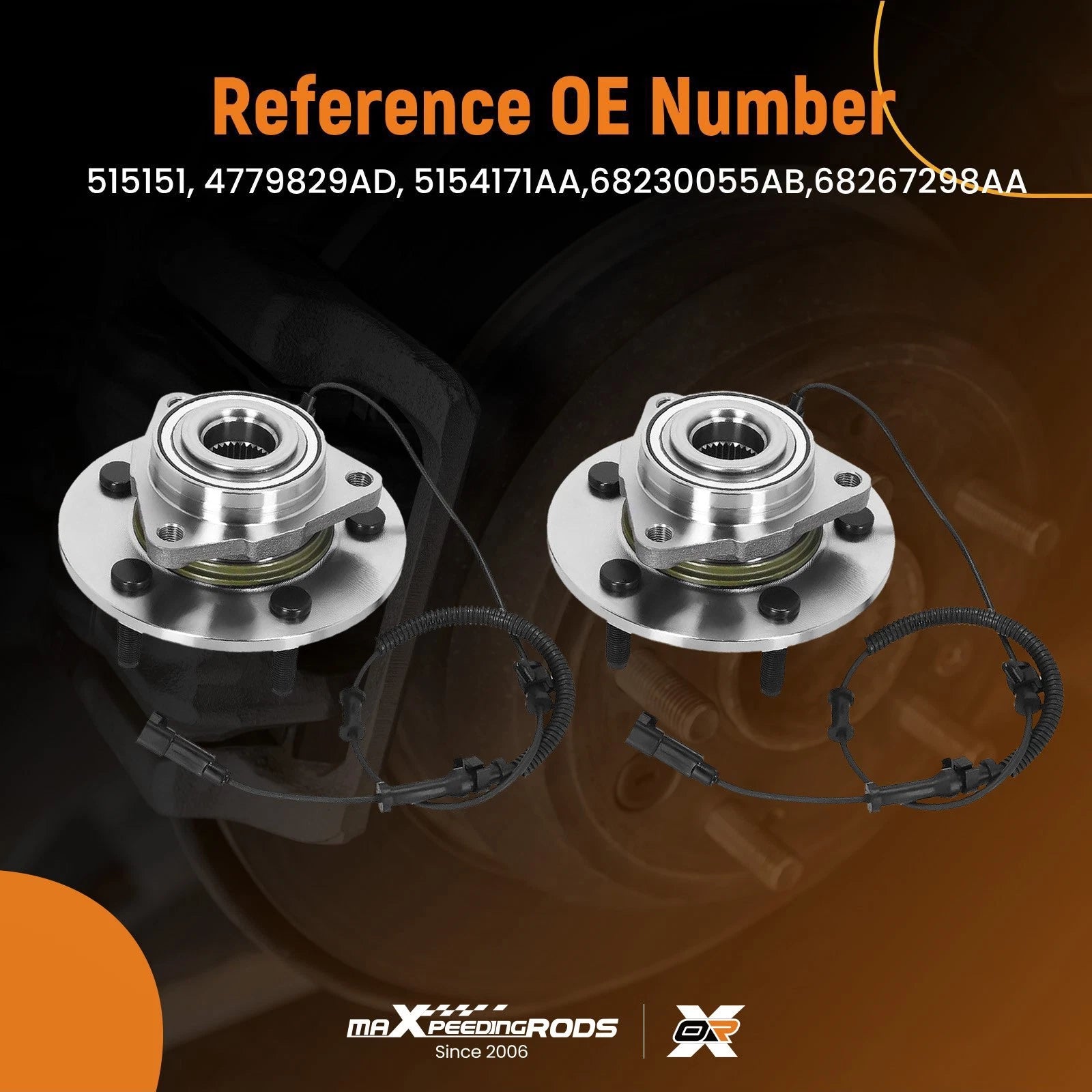 Front Wheel Bearing Hub for Ram 1500 Classic (2019-2022)