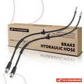 2X Front Brake Hydraulic Hose for BMW F25 X3 (2011–2017) F26 X4 (2015–2018)