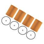 4X Oil Filter Kit for Mercedes Sprinter 2500 3500 (2010–2017) HU821x 6421800009