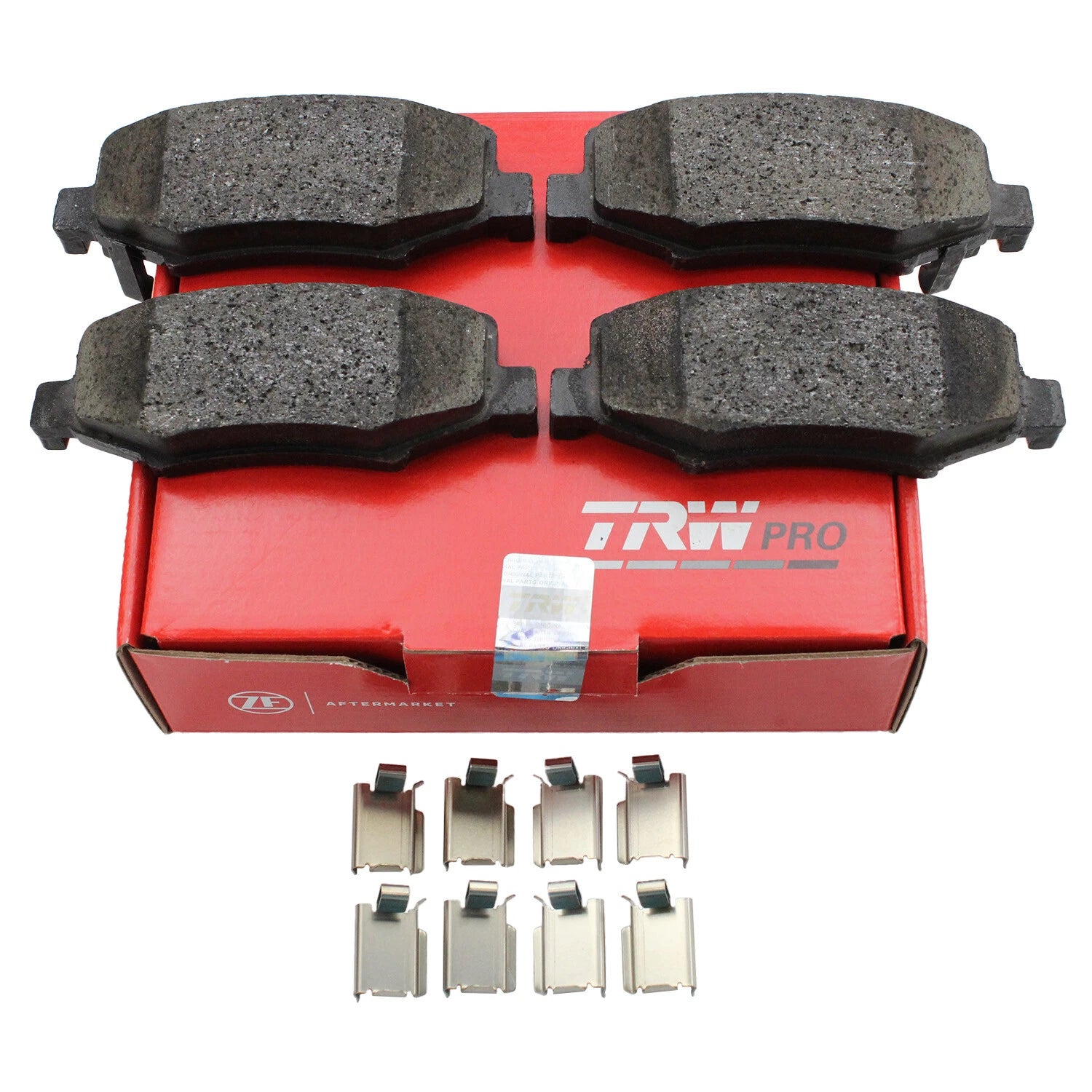 Set of 4 TRW Pro Rear Ceramic Brake Pads for Dodge Nitro Jeep Liberty Wrangler JK (2007–2018)