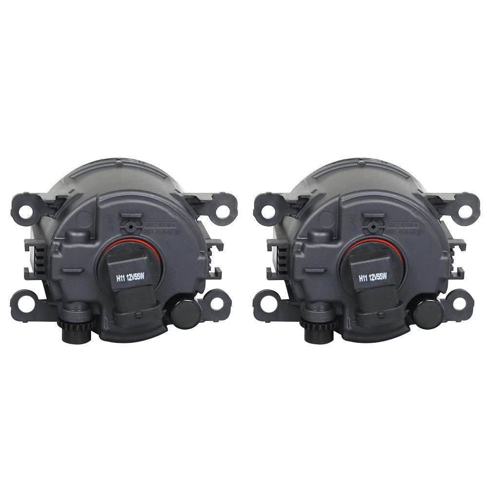 Fog Lights for Ford Fiesta (2014-2018) Clear Lens Assembly Pair