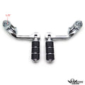 Chrome 5" Long Foot Peg Kit for Honda VLX600 DLX600 Shadow (1996–2007)