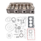 Complete Engine Cylinder Head & Gasket for Kubota FZ2400 F2560E F2880E ZD28