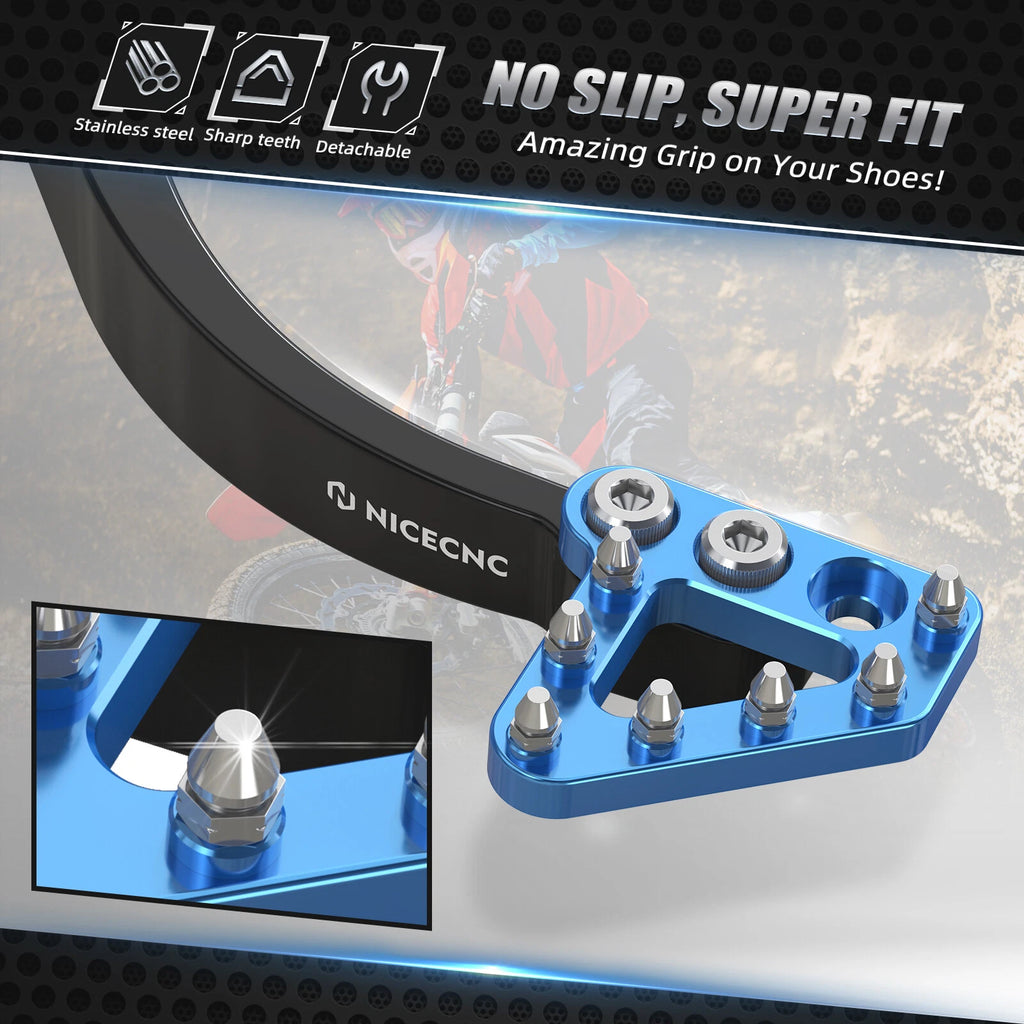 Rear Foot Brake Pedal Pad Lever for Husqvarna 701 Supermoto Enduro (2016–2019)