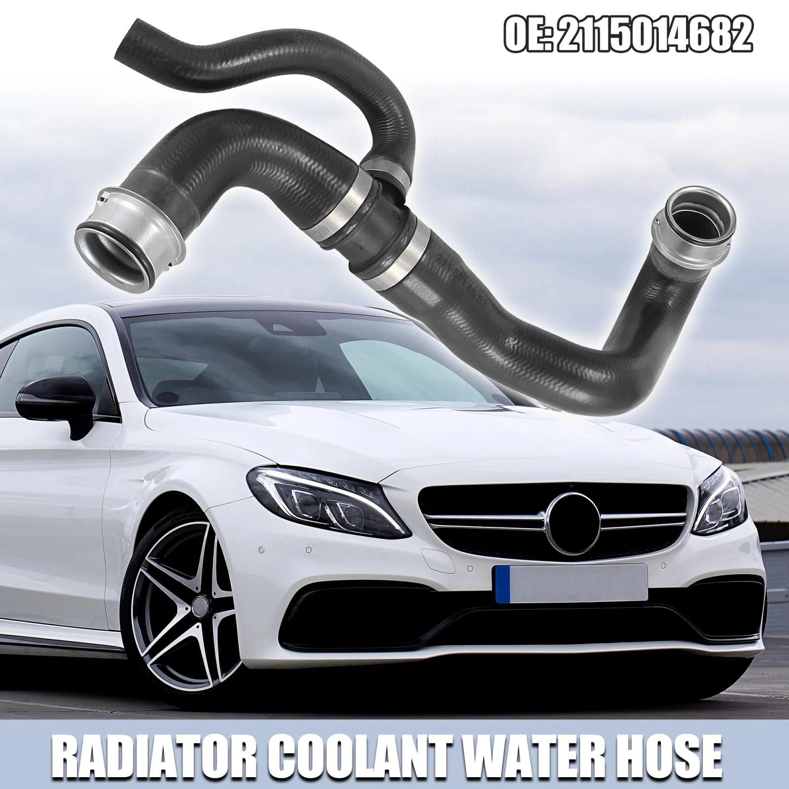 Lower Radiator Coolant Hose 2115014682 for Mercedes-Benz E350 (2006–2009)