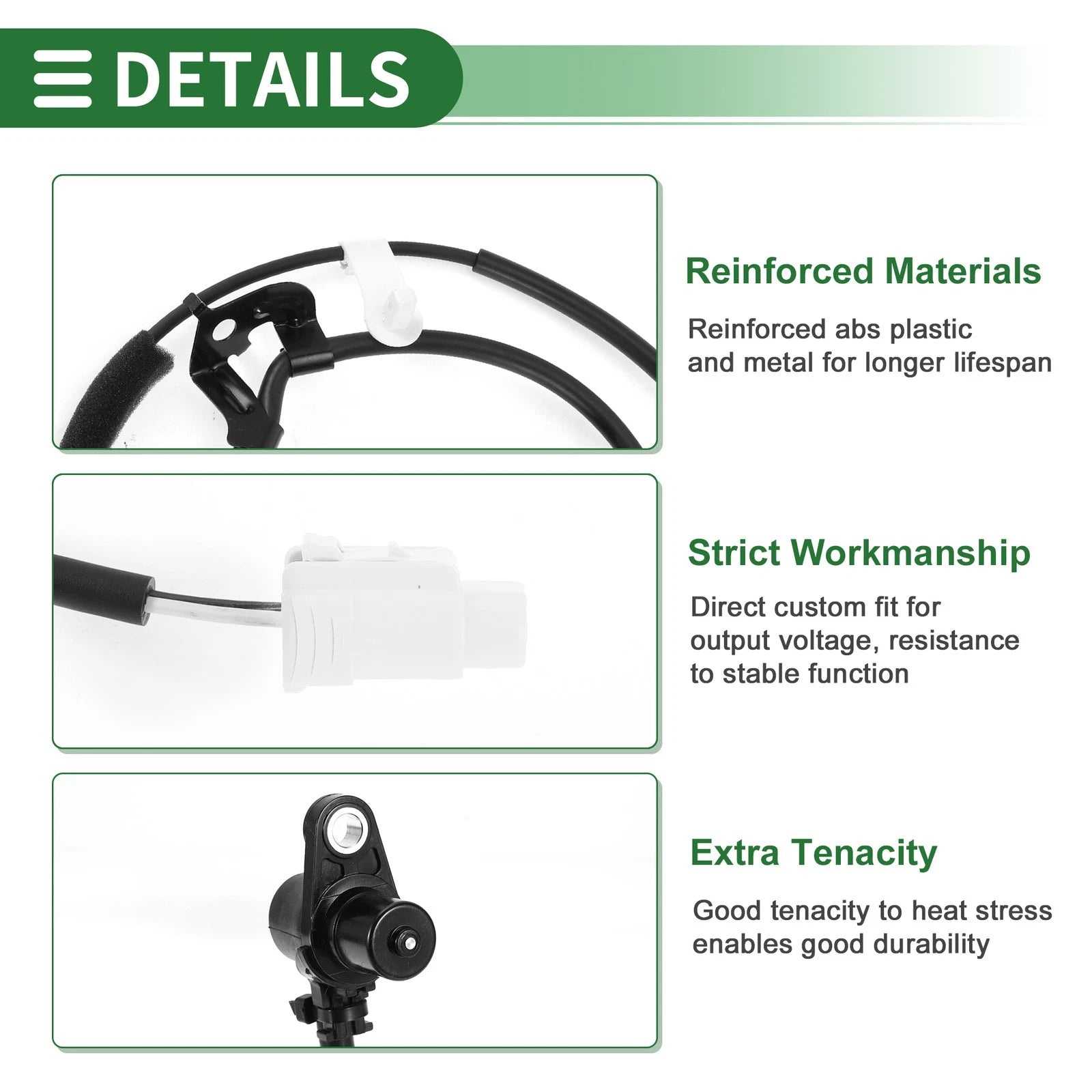 ABS Wheel Speed Sensor No. 8954208030 for Toyota Sienna (2011–2020)