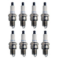 Spark Plug Set of 8 for Denso (Double Platinum, Gap 0.044)