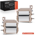 2X Rear Beige Chrome Interior Door Handle for Ford Explorer (2006)