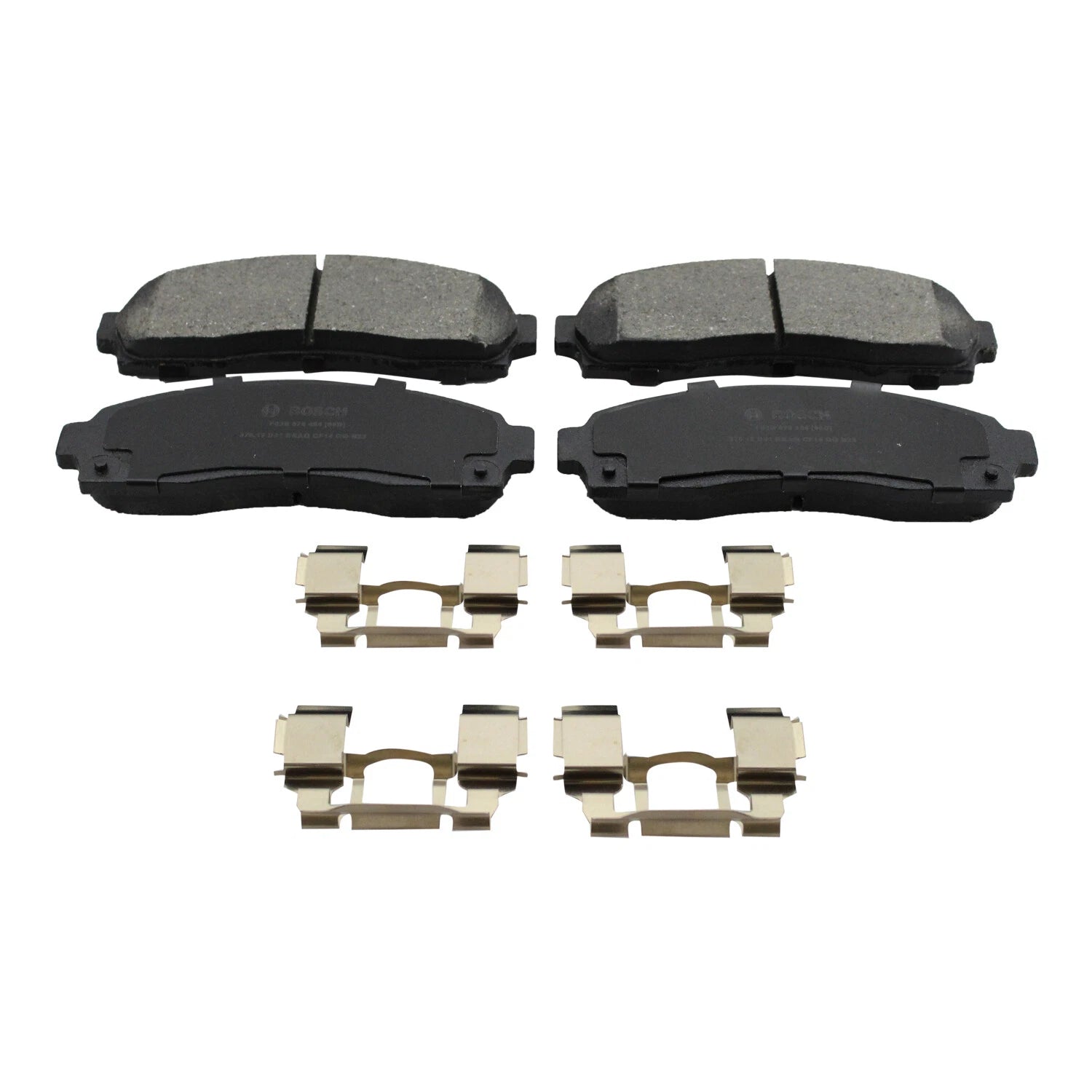 Set of 4 Bosch QuietCast Front Ceramic Brake Pads for Explorer Ranger Mountaineer (B4000)