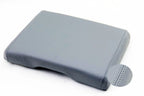 Leather Center Console Lid Armrest Cover for Ford F150 (1997–2003) Gray